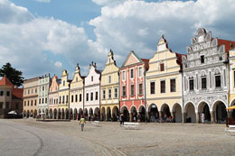 Telč Hauptplatz