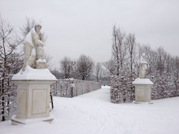 Schönbrunn im Schnee
